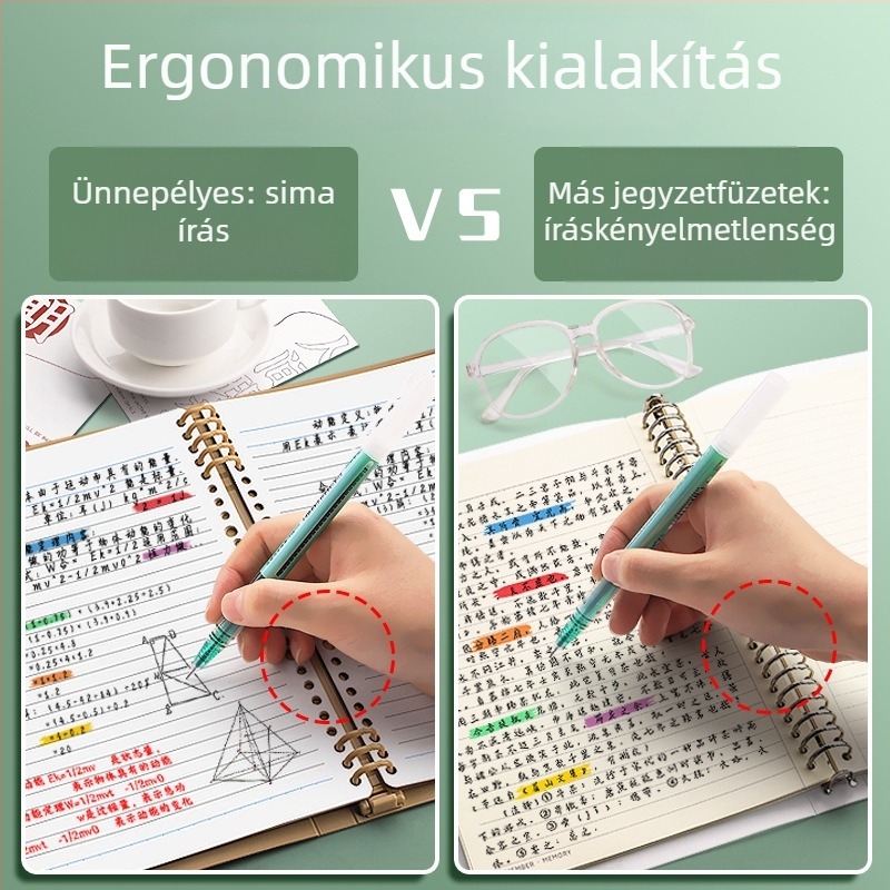 Kokuyo-wsg-ruyp61-p leválasztható jegyzetfüzet, A6 méret, papír