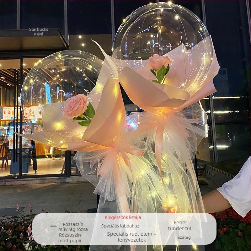 Lufi - Wave Ball, PVC, kerek, logó nélküli, utcai standhoz