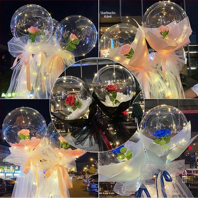 Lufi - Wave Ball, PVC, kerek, logó nélküli, utcai standhoz