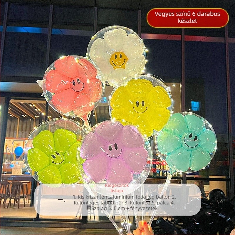 Lufi - Wave Ball, PVC, kerek, logó nélküli, utcai standhoz