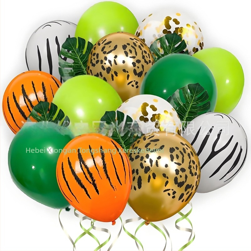 Latex ballon, játékbalon, kör alakú forma, rajzfilmszerű minta, logónyomás elérhető