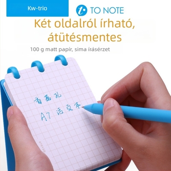 Kw-trio/kedeyou 07910R belső mag cseréje gomba-lyuk kötőhöz, Lazán cserélhető refill, Papír, 50 lap