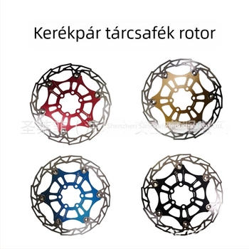Hegyi kerékpár lebegő féktárcsa, hatszögcsavaros rögzítés, 160/180/203 mm