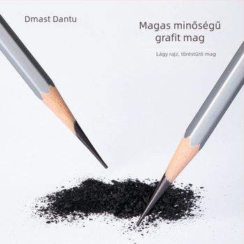 Deli RK3-2B Dantu Szkicceruza, hatszögletű fa test, 2B grafit, 12 darab/doboz