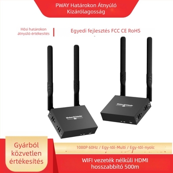 DT237W HDMI vezeték nélküli extender – vállalati szint, 1080p, akár 100 m nyílt átviteli táv, több interfész, energia-gazdálkodás