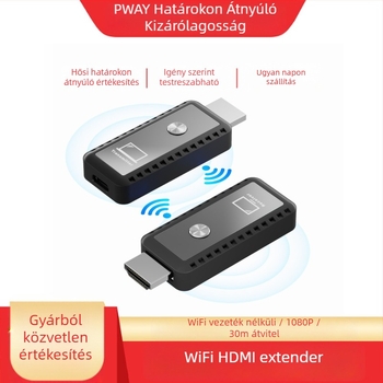 DT237W HDMI vezeték nélküli extender – vállalati szint, 1080p, akár 100 m nyílt átviteli táv, több interfész, energia-gazdálkodás