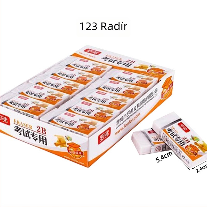 Rove karikatúrás ceruza-törlő radír, modell 159, anyag: radír, kivitel: karikatúra, használat: ceruza törlése