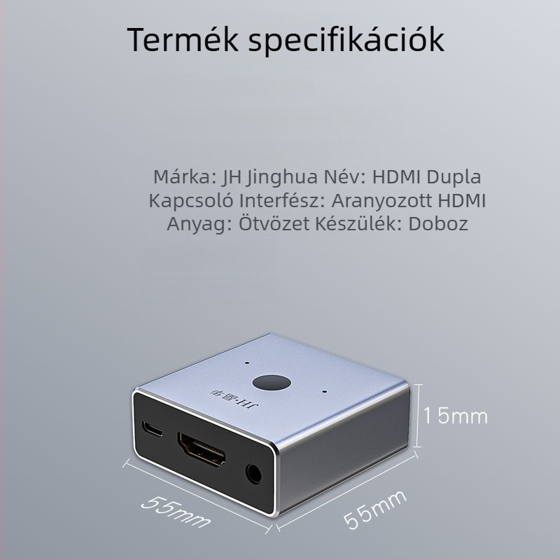 HDMI KVM kapcsoló Q520, 1010P, 2023 - biztonsági megfigyeléshez