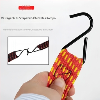 Universális járművekre tervezett heveder, nylon anyagból, elérhető hossz 1 m, 2 m vagy 3 m, dupla csattal, kopásálló és rendkívül erős