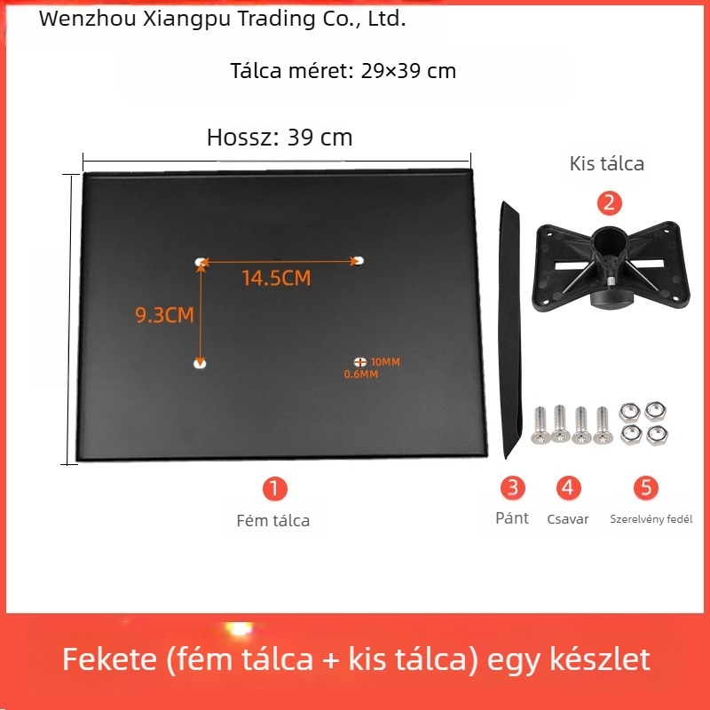 Xiangpu Projektor- és hangszóró tartó tálca — Modell fém tálca, tripodhoz való szerelés