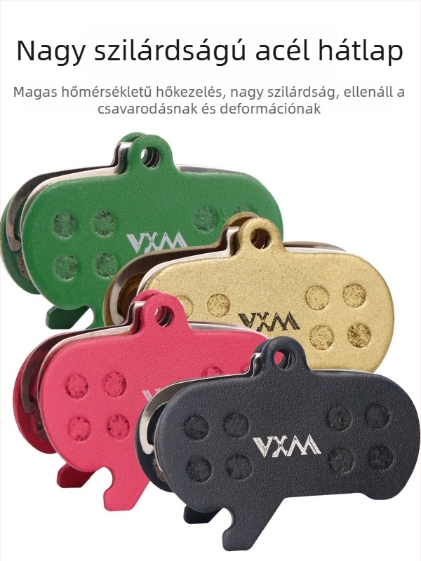 Vxm hegymászó kerékpár négydugós hidraulikus tárcsafék fékbetét – fém/gyanta/kerámia