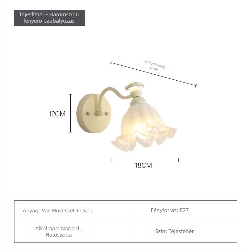 Francia stílusú vintage gyertyatartó csillár virágos matt kristályüveggel, LED világítás, vasból készült, SGS tanúsítvány, feszültség ≤36V, 10–15 m² fényhatár