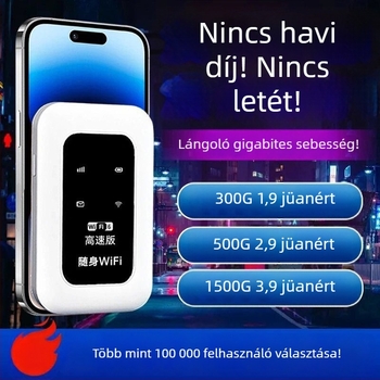 Okos router D623 150 Mbps átviteli sebességgel, 2,4 GHz sáv, IEEE 802.11b, tűzfal