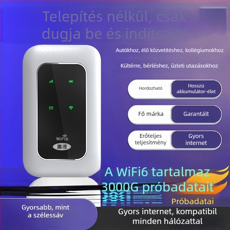 Okos router D623 150 Mbps átviteli sebességgel, 2,4 GHz sáv, IEEE 802.11b, tűzfal