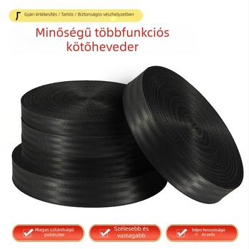 Poliészter rögzítő hevederek, 3T, szélesség 2.5/3.8/4.8 cm, modell 6-58