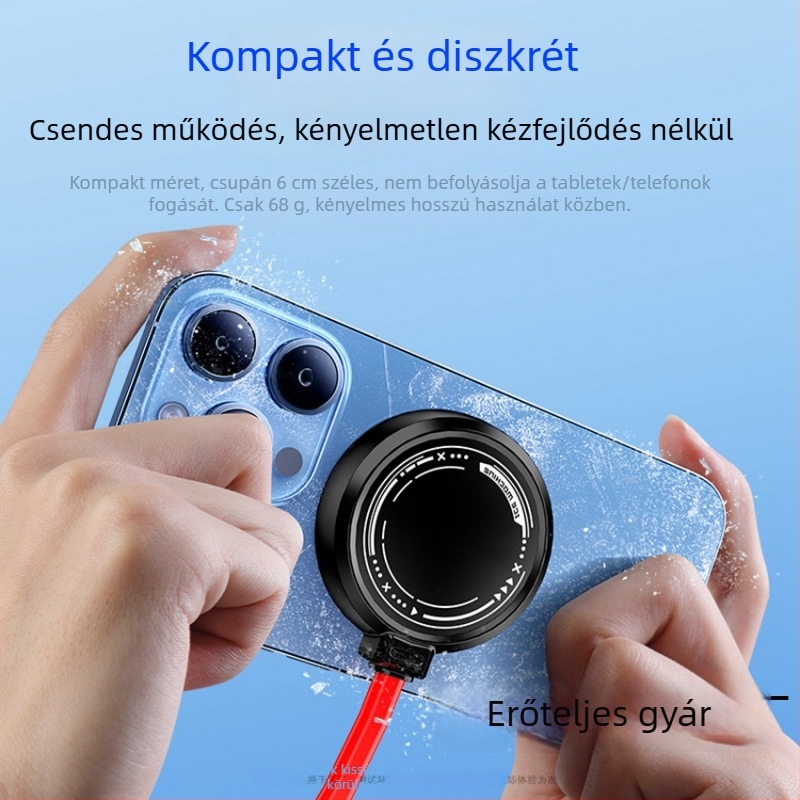 Fs08 Vízhűtéses Radiátor Type-C csatlakozóval, 30W, 500 g, ABS + alumíniumötvözet