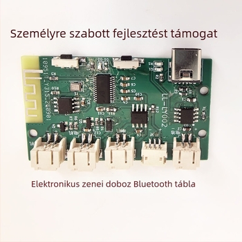 4Ω 3W Bluetooth erősítő PCB érintéses éjszakai fény és TWS hangszóró