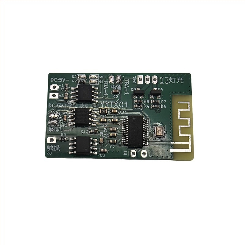 4Ω 3W Bluetooth erősítő PCB érintéses éjszakai fény és TWS hangszóró