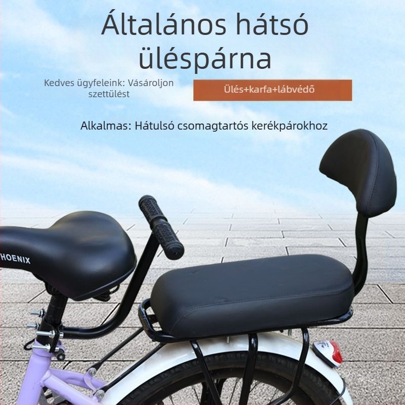 Elektromos kerékpárnyereg triciklihez – hátul ülés; Típus: elektromos kerékpárnyereg; Alkalmazható modellek: tricikli; Márka: Más; Modell: Más; Anyag: Más