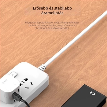 VGA–HDMI adapter, modellt Vga to hdmi, TV/monitor használatra, távoli ébresztés nem támogatott