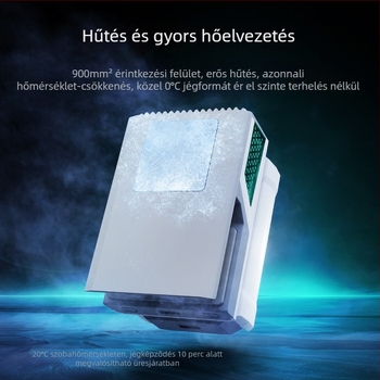 X5lite gamepadhez készült mobiltelefon-hűtő, halk félvezető-hűtés, USB-C interfész, vezeték nélküli kapcsolat, modell X5lite zero joint