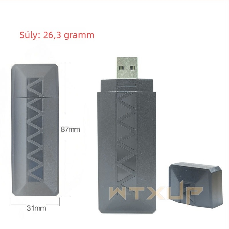 AR9271 USB vezeték nélküli hálózati kártya – 150 Mbps, USB interfész, 2,4 GHz, IEEE 802.11g/b/n