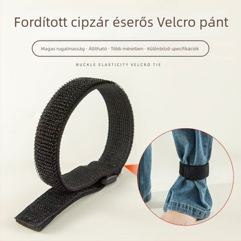 Nylonból készült rugalmas Velcro szalag, cipőkhöz, csomagoláshoz, ruházathoz és háztartási textíliákhoz