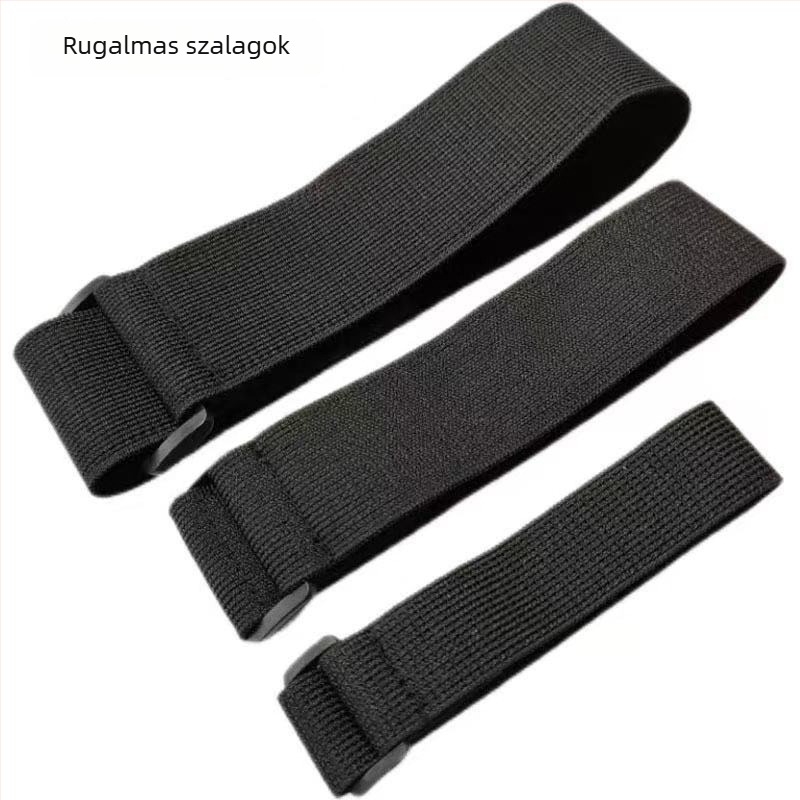 Nylonból készült rugalmas Velcro szalag, cipőkhöz, csomagoláshoz, ruházathoz és háztartási textíliákhoz
