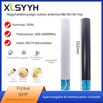 5G Router Antenna CPE Pro, Omnidirekciós hordó antenna SMA csatlakozóval, WiFi magas nyereség