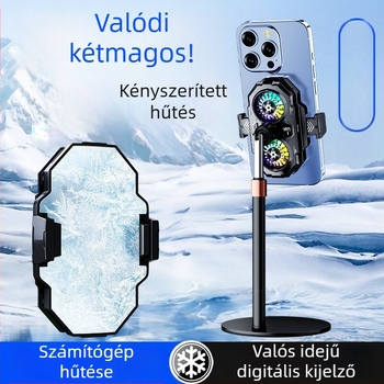 SL55 mobiltelefon hűtő - félvezető hűtés, mágneses hűtés játékokra/esportokra, 15W USB-C