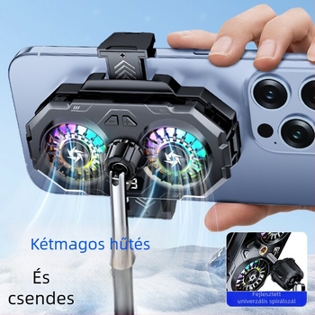 SL55 mobiltelefon hűtő - félvezető hűtés, mágneses hűtés játékokra/esportokra, 15W USB-C