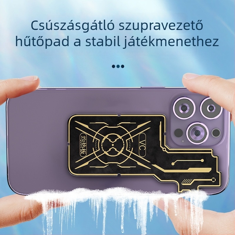 VC egyenáramú hőelvezető lemez nagy felületű félvezető folyadékhűtéshez mágneses réz lemez és hőcső