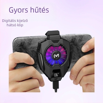 Dl05 mobiltelefon hűtőventilátor, PC-ház, 3500 RPM, radiátoros hűtés, USB 1