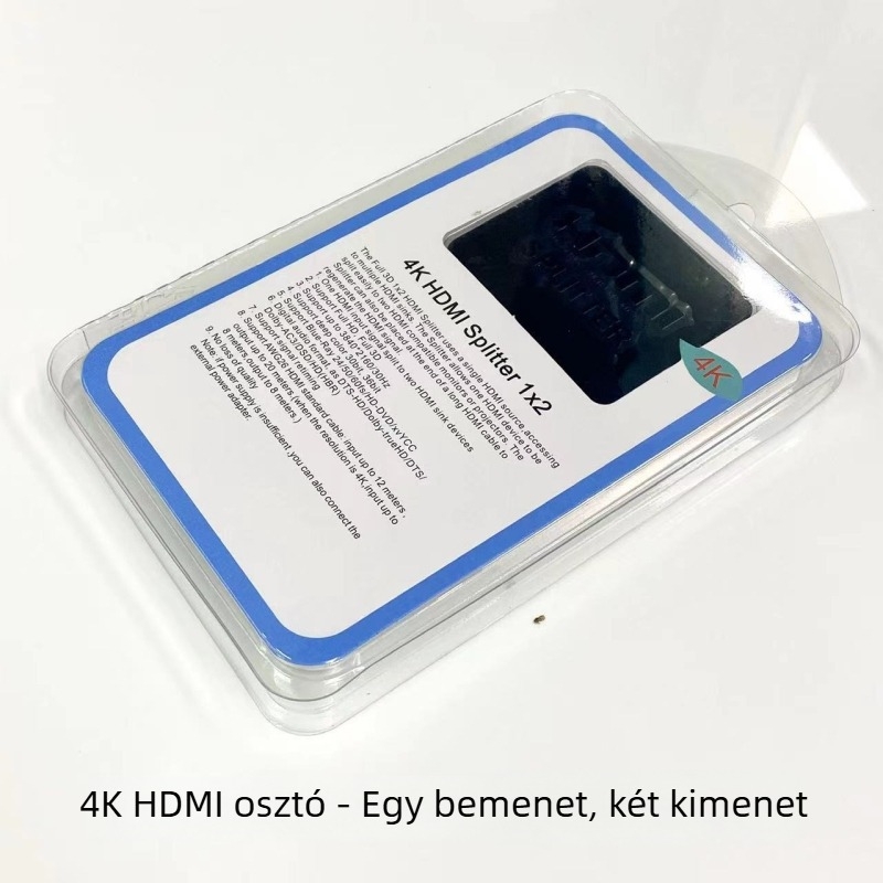 HDMI 1x4 elosztó 4K30 támogatással, távoli ébresztés és energiaellátás-kezelés