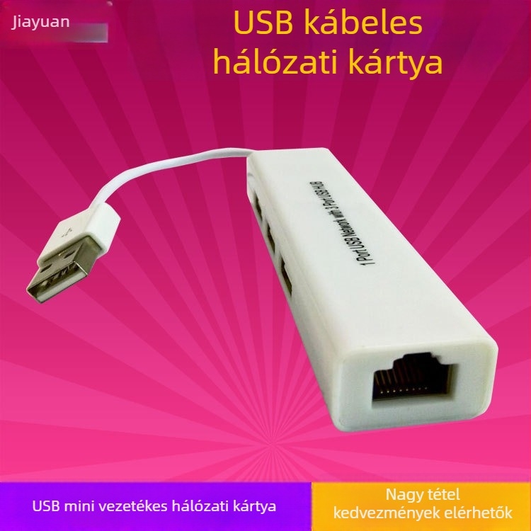USB vezeték nélküli hálózati adapter 2.4 GHz, 802.11n, akár 100 Mbps, Modell U05