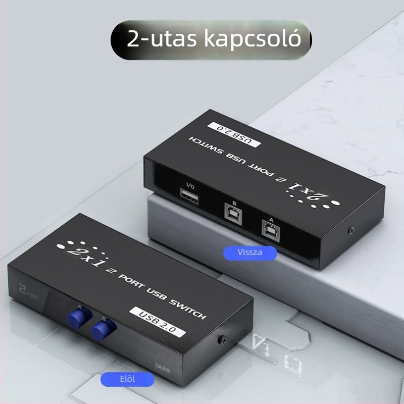 US-1A4B USB nyomtató megosztó kapcsoló, Windows 7 kompatibilis