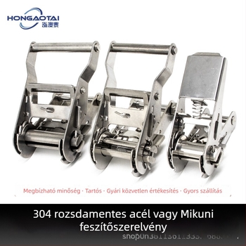 Hong Aotai Rozsdamentes acél ratchet feszítő textil hevederekhez és kötelekhez