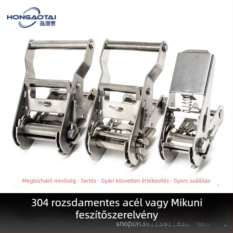 Hong Aotai Rozsdamentes acél ratchet feszítő textil hevederekhez és kötelekhez