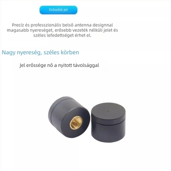 Külső gumiból készült 2,4 GHz-es antenna okosotthonhoz, gombantennával, Bluetooth/Wi‑Fi router és hálózati kártya