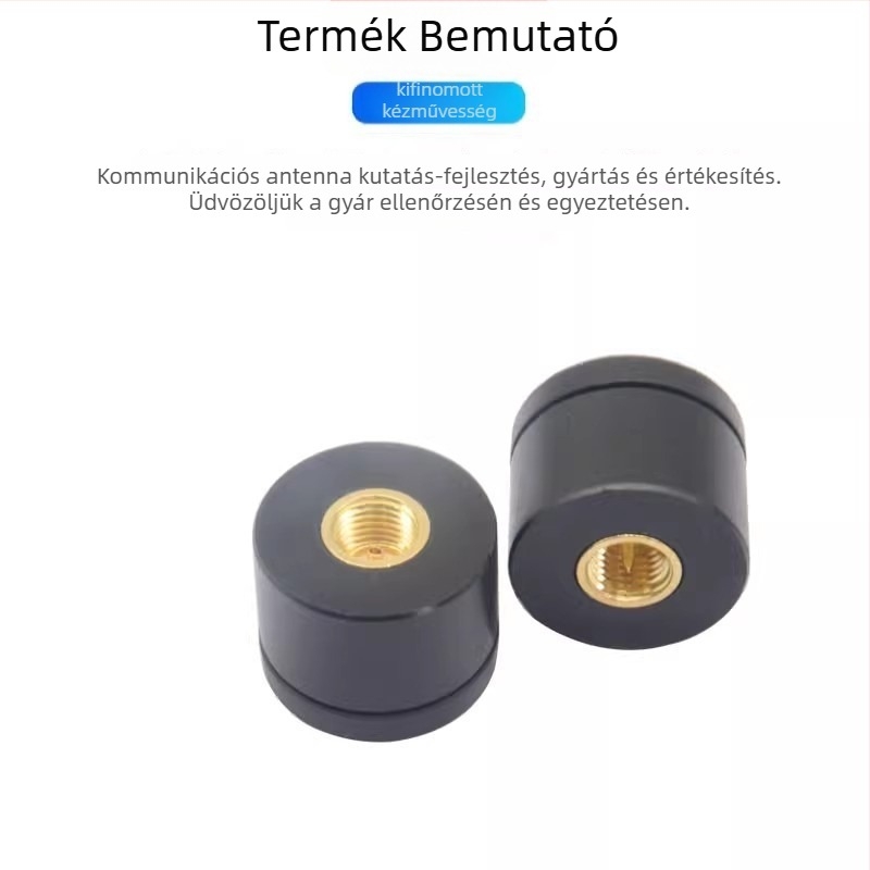 Külső gumiból készült 2,4 GHz-es antenna okosotthonhoz, gombantennával, Bluetooth/Wi‑Fi router és hálózati kártya