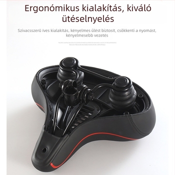 Kerékpárnyereg JANQI ANQI AQ-8031 gömb alakú párna, magas sűrűségű hab, gömbölyű kialakítás, testreszabható feldolgozás