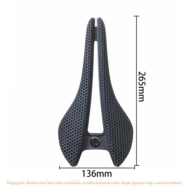 BALUGOE kerékpárnyereg 3D-5, nylon + rostos alap, hegyi kerékpárhoz