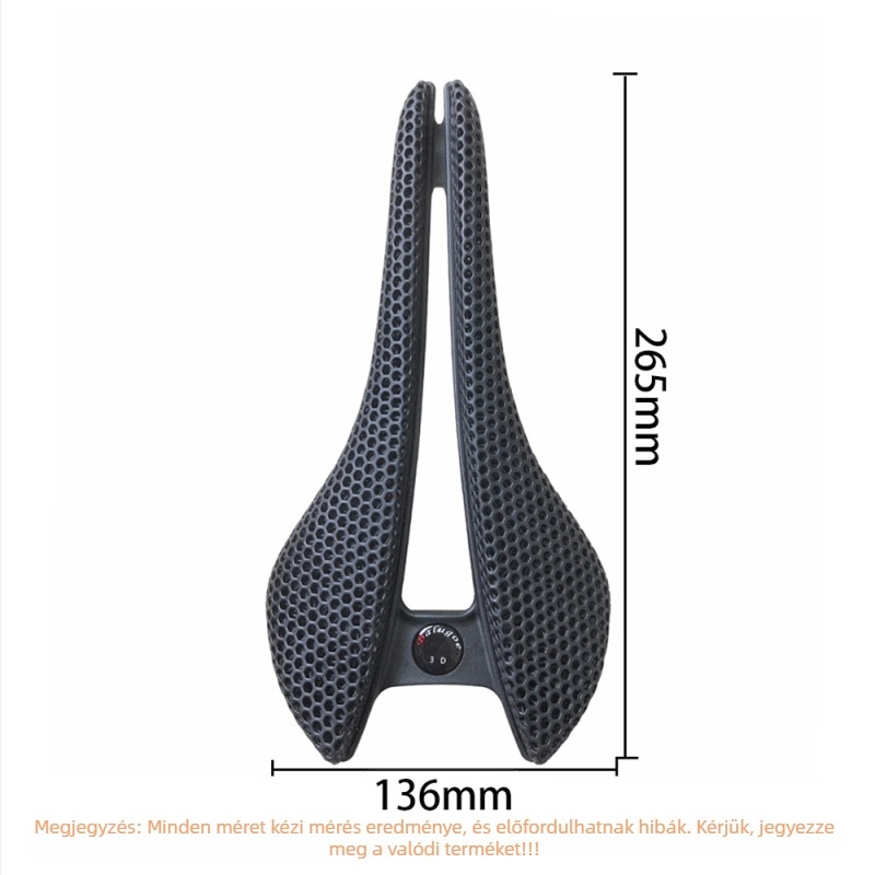 BALUGOE kerékpárnyereg 3D-5, nylon + rostos alap, hegyi kerékpárhoz
