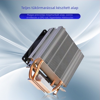 Processzorhűtő G200 6 hőcsővel, hidraulikus csapágyú ventilátor, 2000 rpm, 20 dB