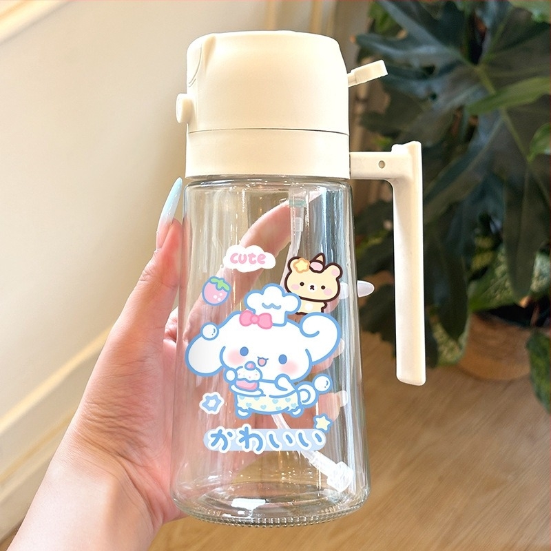 Üveg- és PP-anyagból készült olajspray-palack, kettős használat, nyomásra permetezés, élelmiszer-minőségű