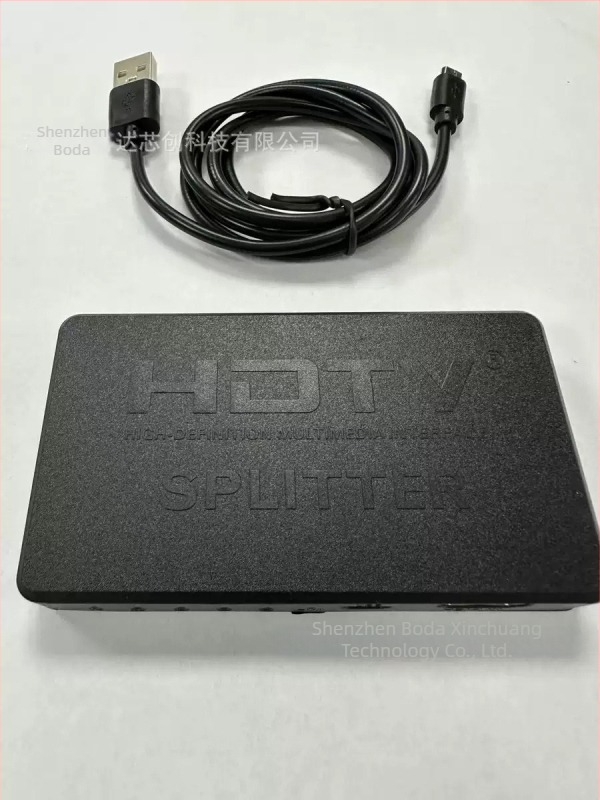 HDMI 4K elosztó és HDTV osztó 1x4/1x2 kimenettel – audió-vizuális szinkron konverter