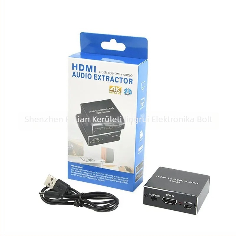 HDMI kapcsoló/osztó, 4Kx2K@30Hz, HDCP2.0/CEC, HDMI 1.4 visszafelé kompatibilis, távoli felébresztés, kábelhossz 50–60 m