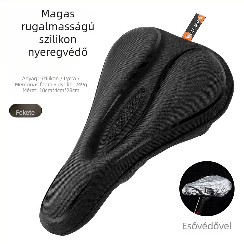 Kerékpár ülésvédő West Biking, Modell YP0801143, Szilikon/Lycra/Memory Cotton
