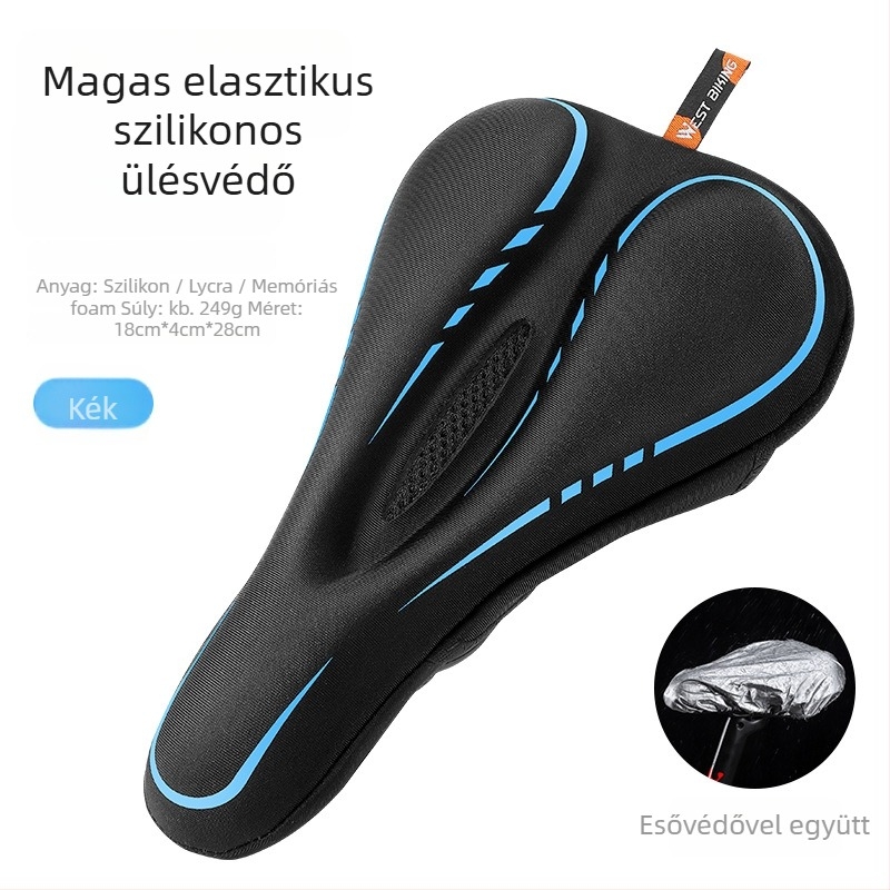 Kerékpár ülésvédő West Biking, Modell YP0801143, Szilikon/Lycra/Memory Cotton