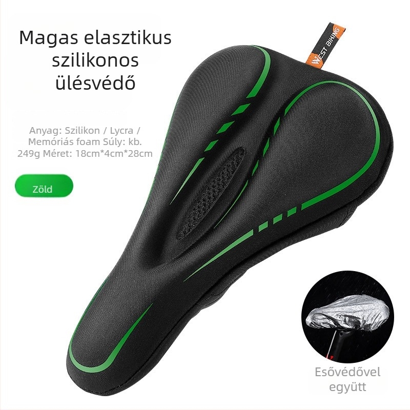 Kerékpár ülésvédő West Biking, Modell YP0801143, Szilikon/Lycra/Memory Cotton